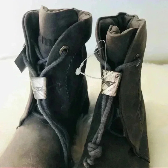 New Giugiaro Bumper Leather Italy Boots Shoes - Picture 11 of 12